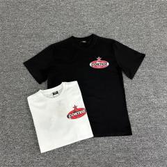 Corteiz Tee White Black