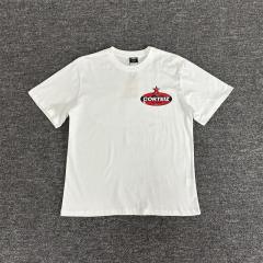 Corteiz Tee White Black
