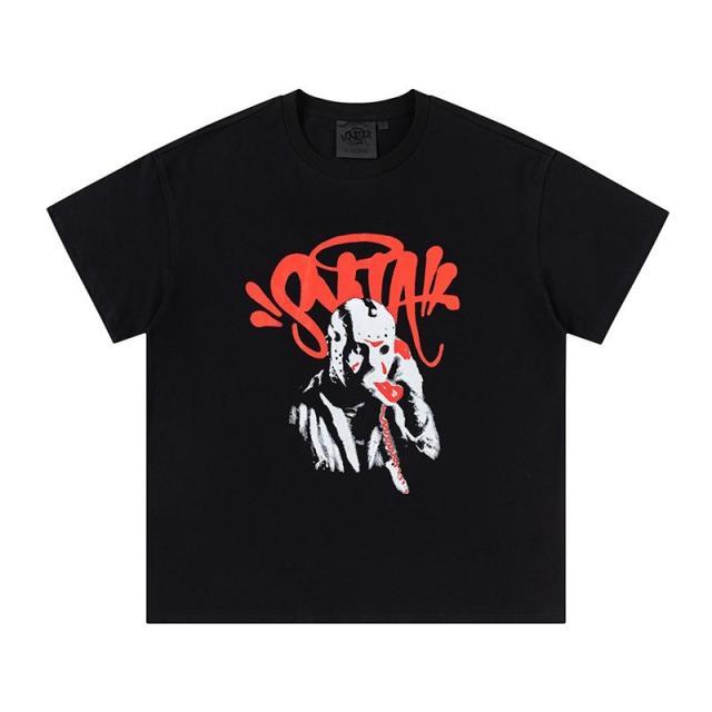 Syna World Lord Forgive T-Shirt Black White