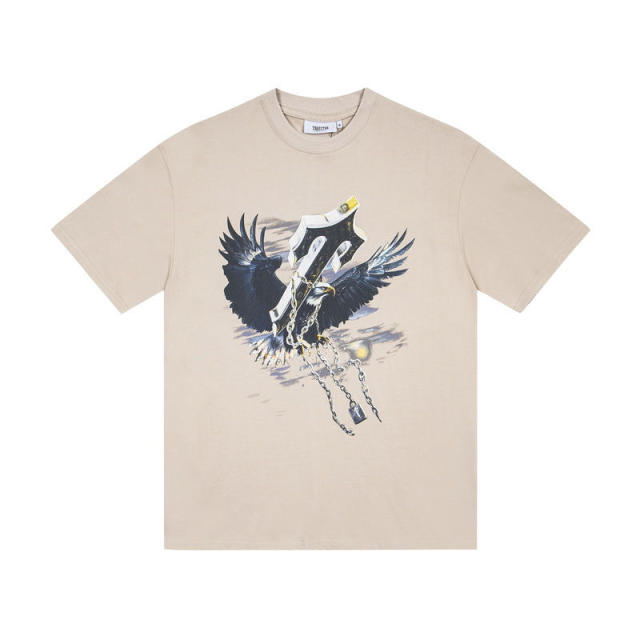 Trapstar T-Shirt Black Beige