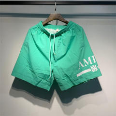 Amir* Classic Logo Print T-Shirt & Shorts Black Blue Green