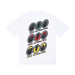 Corteiz Tee White Black