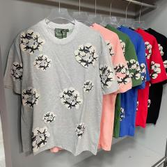 Denim Tears Wreath Logo T-Shirt