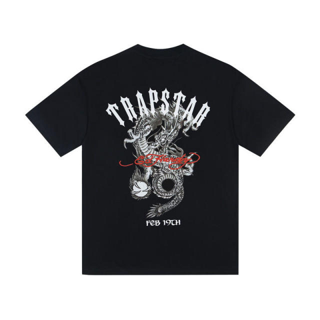 Trapstar T-Shirt Black White