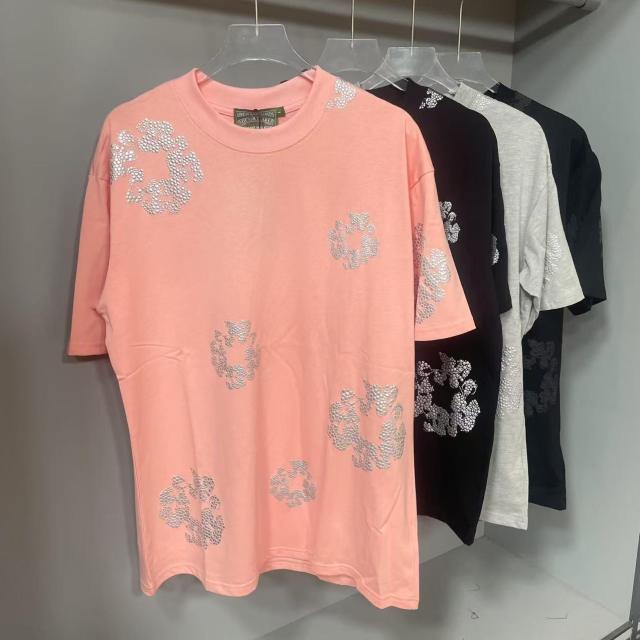 Denim Tears Wreath Logo T-Shirt
