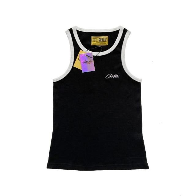 Corteiz Embroidered Logo Top Tank Clean Fits