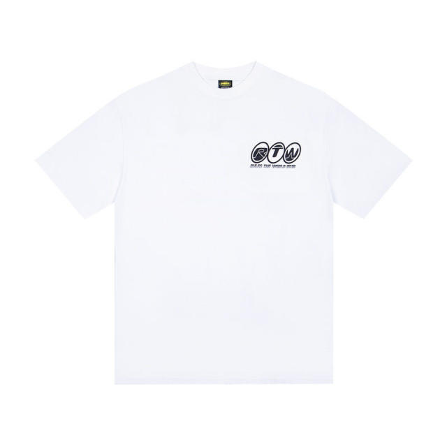 Corteiz Tee White Black