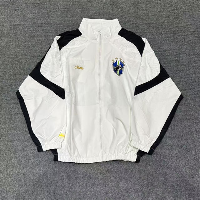 Corteiz Nylon Jacket Navy Blue
