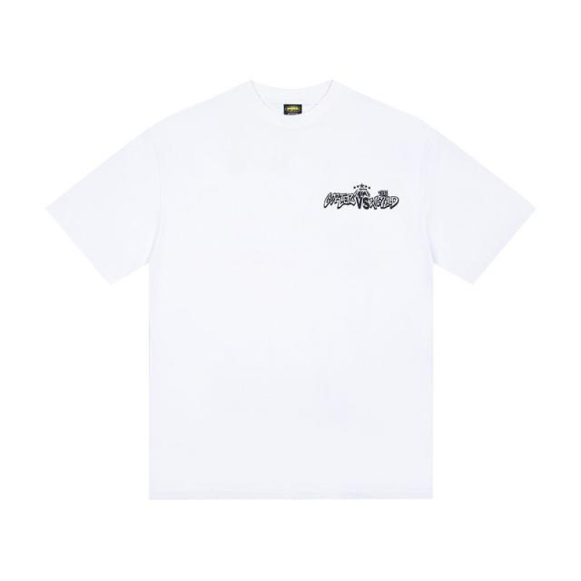Corteiz Tee White Black