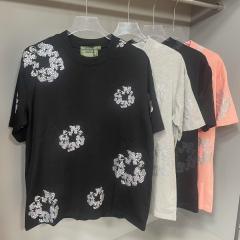 Denim Tears Wreath Logo T-Shirt