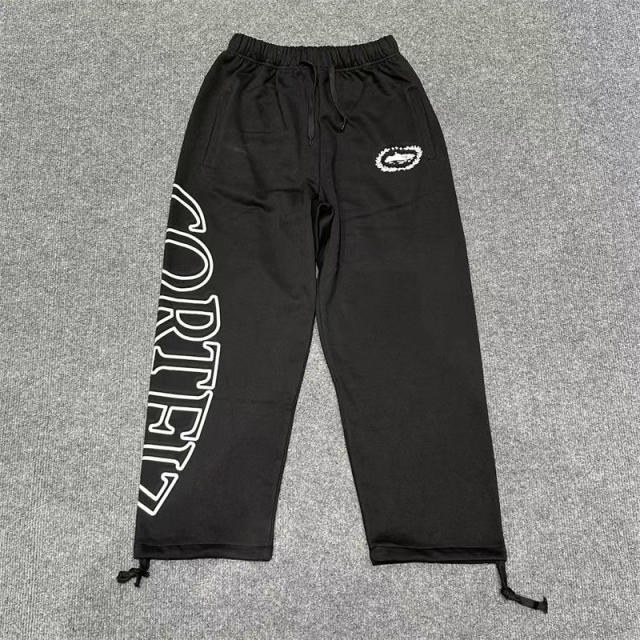 Corteiz Alcatraz 4th Anniversary Fleece Tracksuit Hoodie Pants Black Gray White Blue
