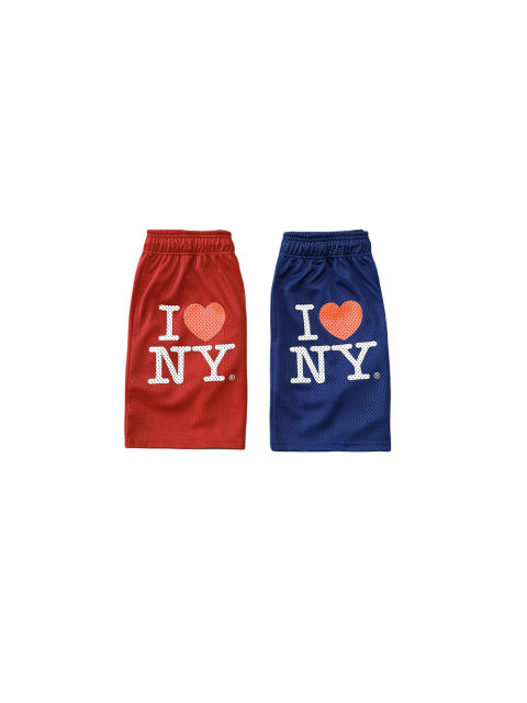 1:1 Quality EE Eric Red Heart Printed Mesh Breathable Shorts 2 colors