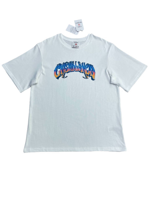 1:1 Quality CasaGradient Letter Print Tee