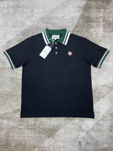 1:1 Quality Casa Plaid Colorblocked Lapel Button Down Embroidered Polo Shirt