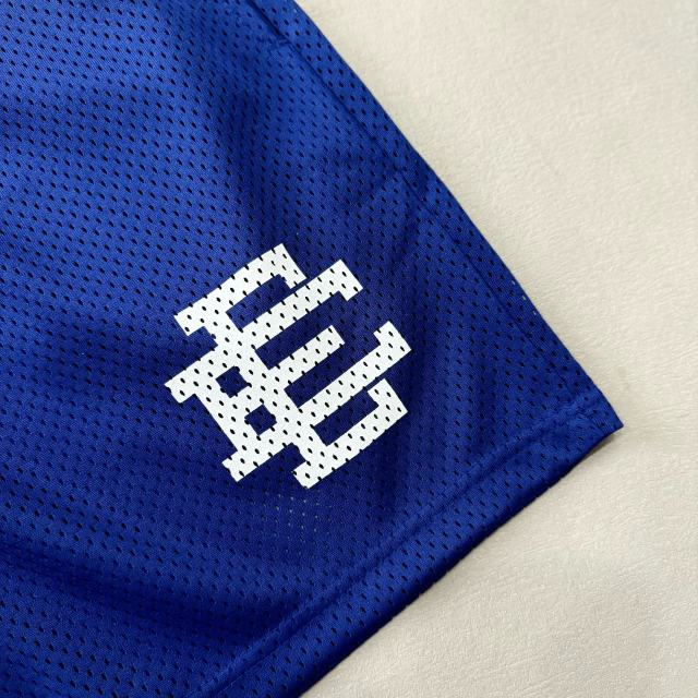 1:1 Quality EE Eric Red Heart Printed Mesh Breathable Shorts 2 colors