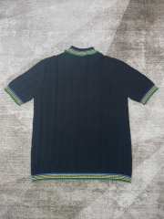 1:1 Quality Casa Chest metal logo color match color knitted POLO shirt 2 colors