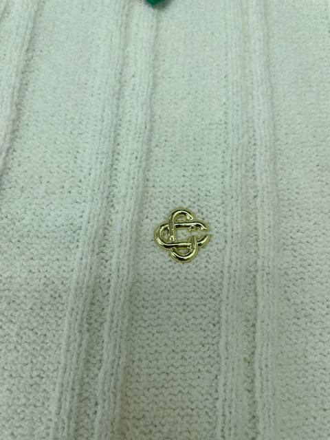 1:1 Quality Casa Chest metal logo color match color knitted POLO shirt 2 colors