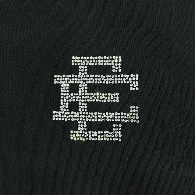 1:1 Quality Eric EE Rhinestones Logo Hoodie & Pants Set