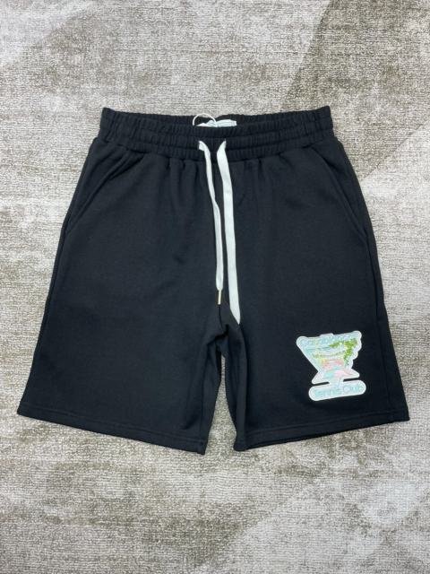 1:1 Quality Casa Tennis Club Embroidered Print Drawstring Shorts