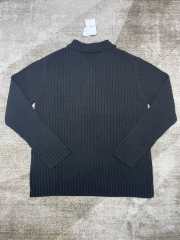 1:1 Quality Casa Vertical Embroidered Logo Lapel Sweater 2 colors