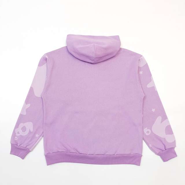 1:1 Quality  Big Star Taro Purple Hoodie & Pants Set