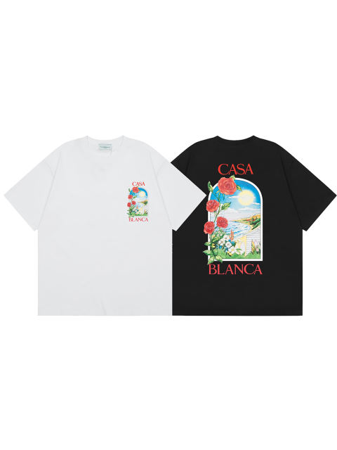 Casa Rose Landscape Print tee 2 colors