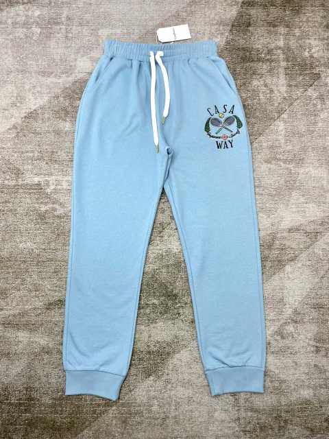 1:1 Quality Casa Racket Embroidered Drawstring Sweatpants