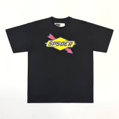 1:1 Quality Sp5deer Yellow Balloon Red Arrow Print Tee 2 colors