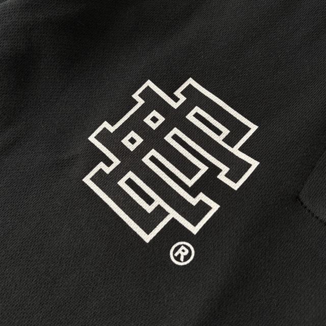 1:1 Quality Eric EE Black and White Logo Print Hoodie & Pants Set
