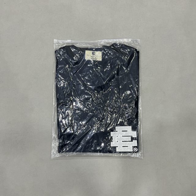 1:1 Quality Eric EE Color blocked logo print on chest Tee 3 colors