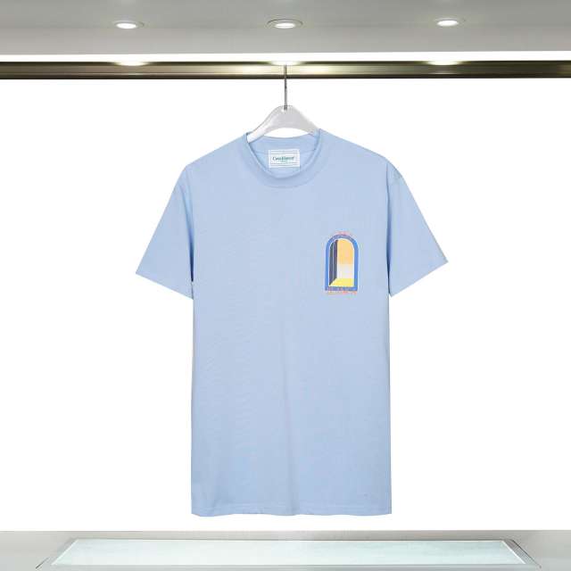 Casa Phantom Gate Letter Logo Print Round Neck tee 3 colors