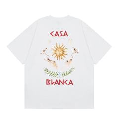 Casa Sun Sculpture Letter Print tee 2 colors