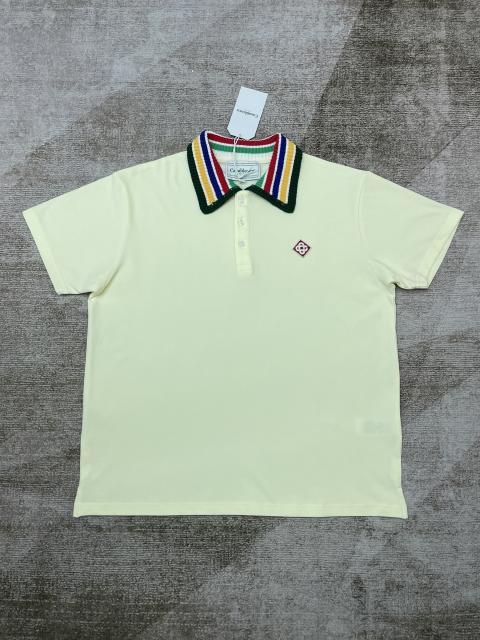 1:1 Quality Casa Collar colour blocked simple polo shirt 4 colors