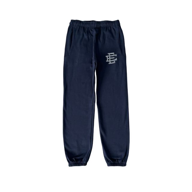 1:1 Quality Eric EE Diamond-studded Logo Hoodie & Pants Set