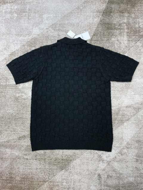 1:1 quality Casa Cubic Square Sweater Short Sleeve