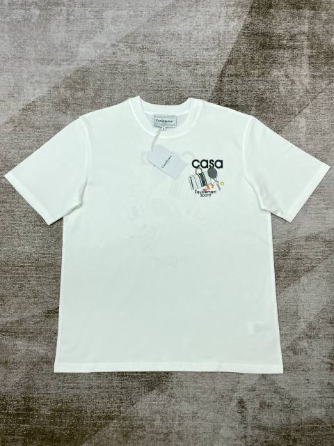 1:1 Quality Casa Baseball Beat Embroidery tee 2 colors