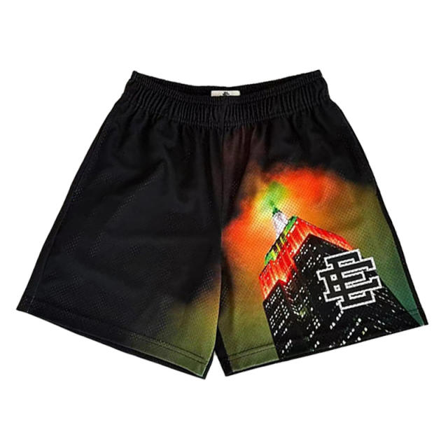 EE Eric Scenic Print Mesh Shorts 4 colors