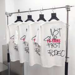 1:1 Quality Red Symbol Print Tee
