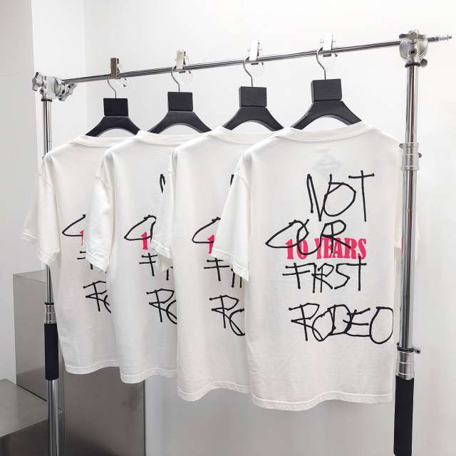 1:1 Quality Red Symbol Print Tee