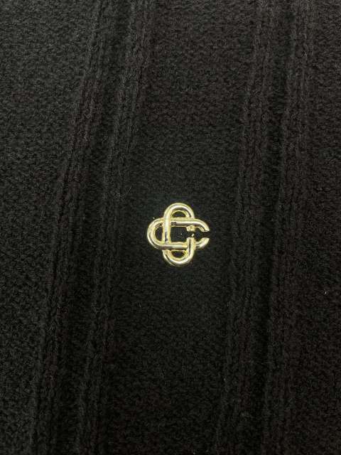 1:1 Quality Casa Chest metal logo color match color knitted POLO shirt 2 colors