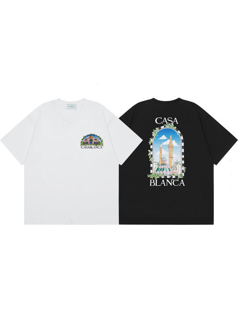 Casa Castle Print tee 2 colors