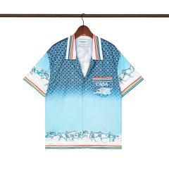 Casa Angels of Athens Printed Polo shirt & shorts set