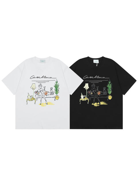 Casa Colorful Printed Tee 2 colors