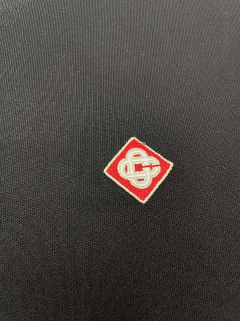 1:1 Quality Casa Chest logo embroidery loose round neck Sweatshirt 2 colors