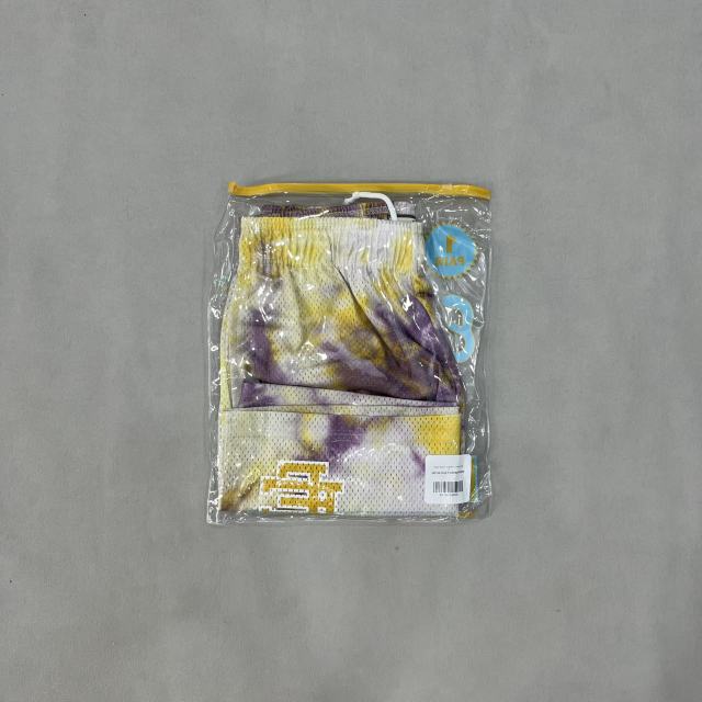 1:1 quality Eric EE Tie-Dye Beach Mesh Shorts 4 colors