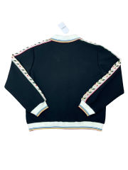1:1 Quality Casa Striped Lapel Ribbon Patchwork Jacket & pants set