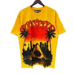 28018619 City Sunset Shark Coconut Print Tee 3 colors