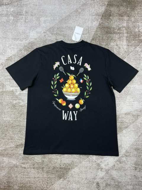 1:1 quality version Small Fruit Marigold Print tee 2 colors