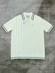 1:1 Quality Casa Chest metal logo color match color knitted POLO shirt 2 colors