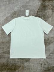 1:1 Quality Casa Prancing Pony Short Sleeve teeTriangle Crocodile Print tee 2 colors
